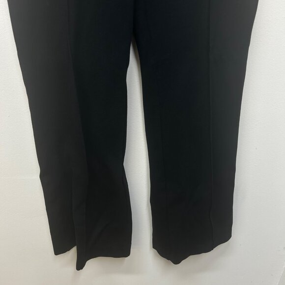 NWT Spanx Black Flare-Leg Pants Large Ponte pull-on elastic waist - Picture 8 of 10